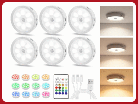 under cabinet lights 3 or 6 pk