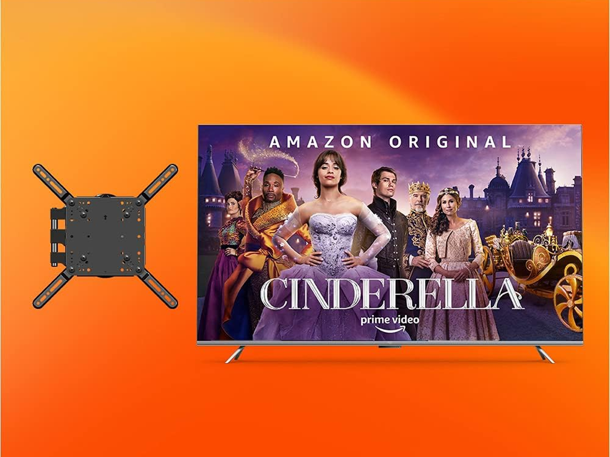 Amazon Fire TV 75 Omni Series and mount