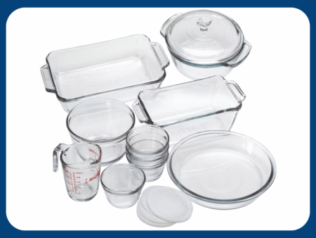 Anchor Hocking 15 Piece Glass Bakeware Set