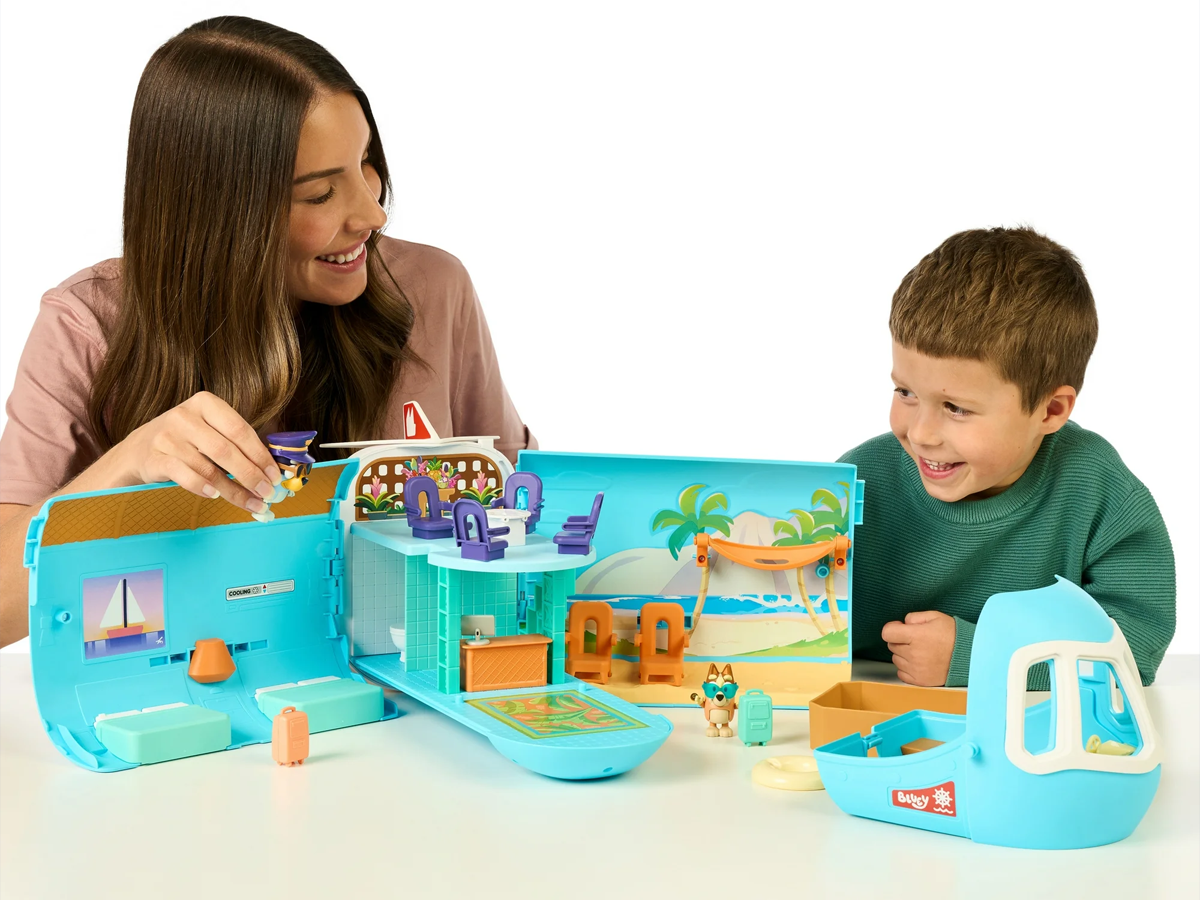 Bluey 3 in 1 Transforming Plane Playset Bluey 3 in 1 Transforming Plane Playset