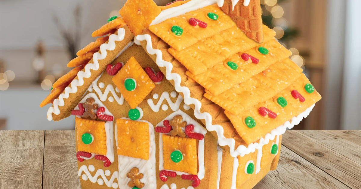 Cheez It Build It Yourself Holiday House Kit