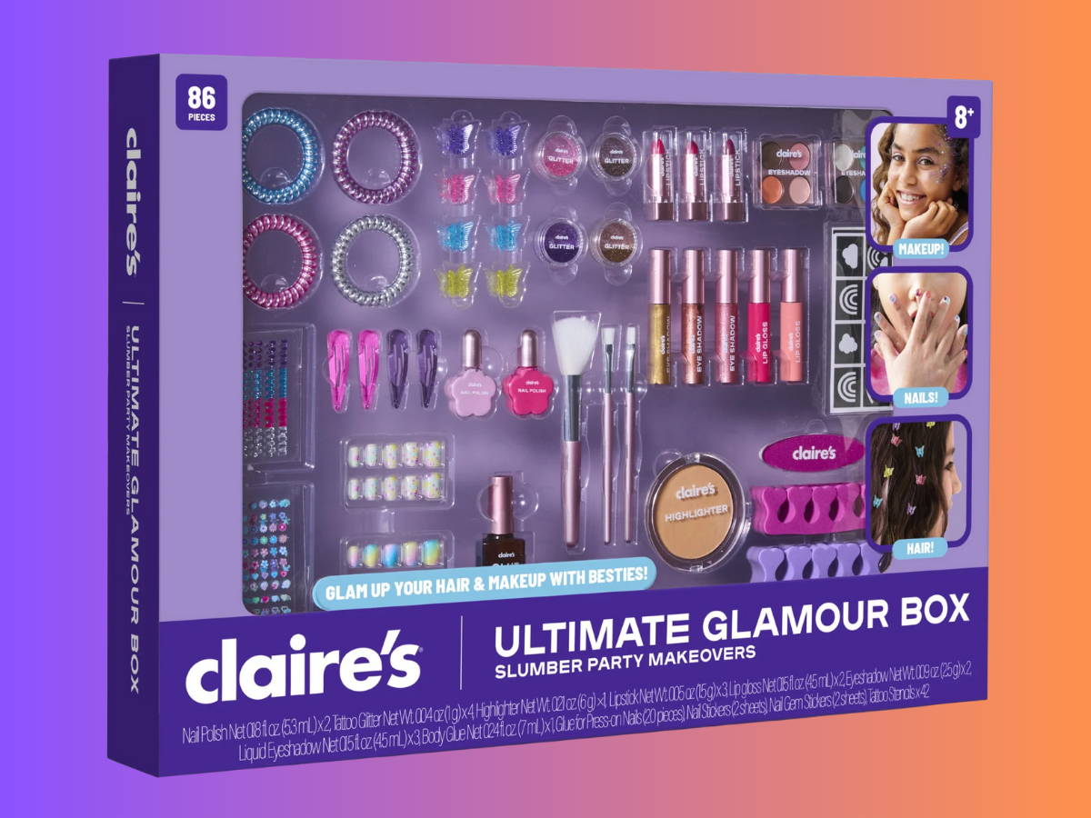 Claires Ultimate Glamour box claire's ultimate glamour box make up set