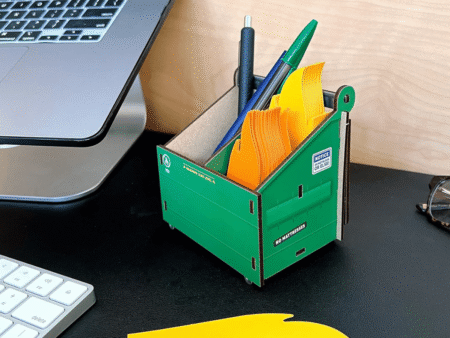 Dumpster Fire Pencil Holder
