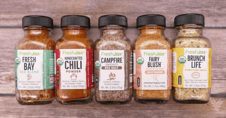 FreshJax Organic Camping Seasoning Gift Set