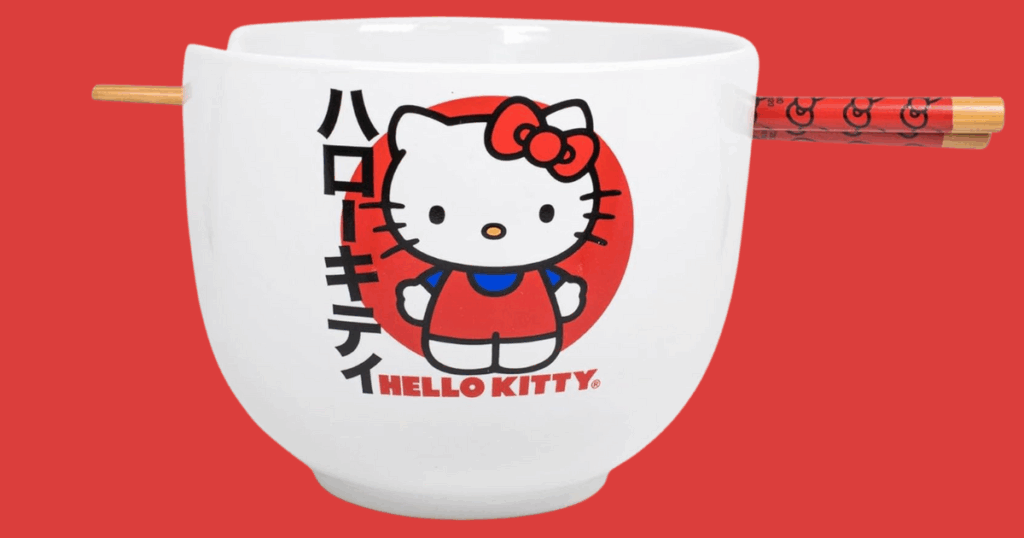 HELLO KITTY RAMEN BOWL