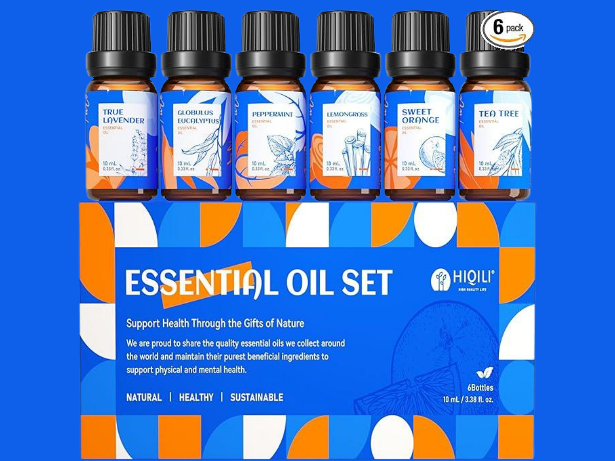 HIQILI Essential Oils on Amazon