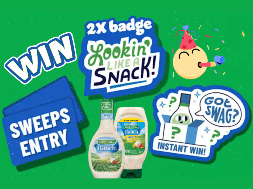 Hidden Valley Ranch Serve it or Skip it Instant Win Game Sweepstakes