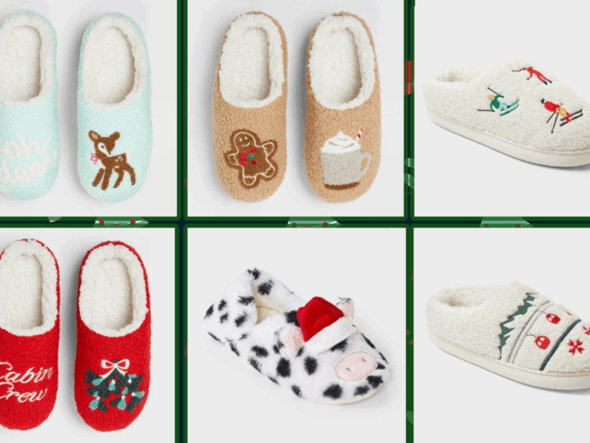 Holiday Slippers