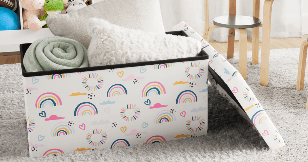 Kids Storage Bench