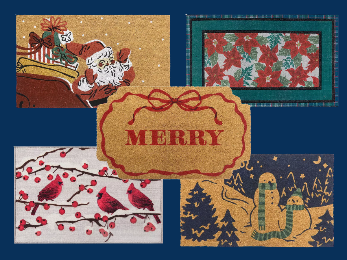 holiday welcome mats at kohls