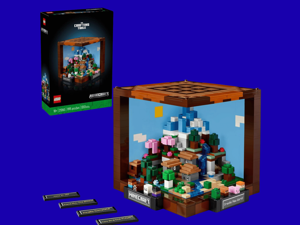 LEGO MINECRAFT TABLE