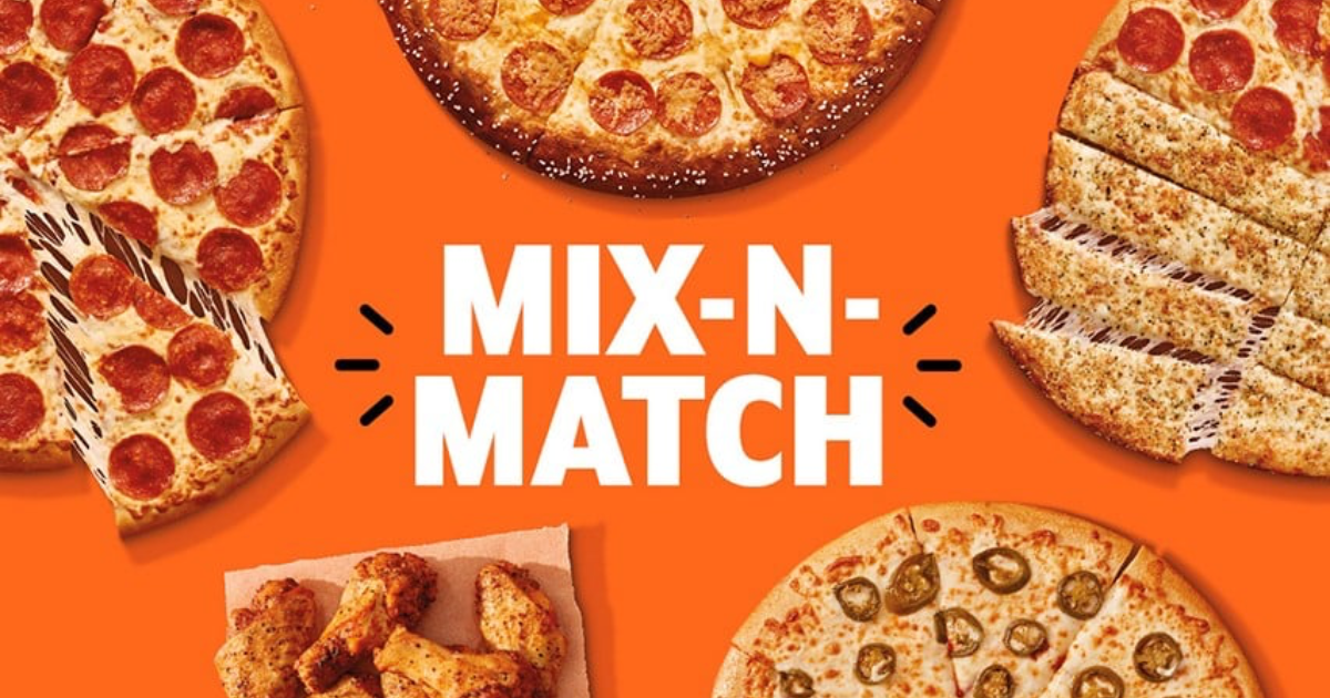Little Caesars Pizza Mix N Match