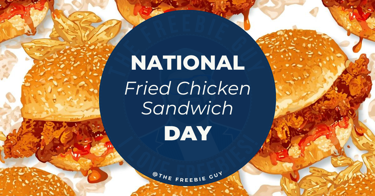 National Fried Chicken Sandwich Day TFG2 National Fried Chicken Sandwich Day TFG2