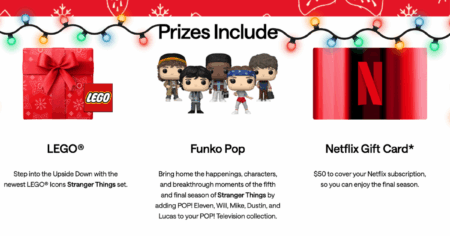 Nextdoor Stranger Things S5 Holiday Lights Contest