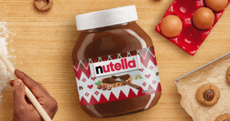 Nutella Holiday Jar