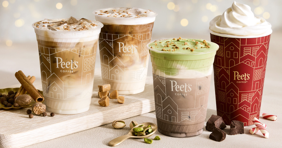 Peet s Coffee New Holiday Drinks