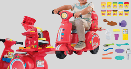 Play Doh Pizza Scooter