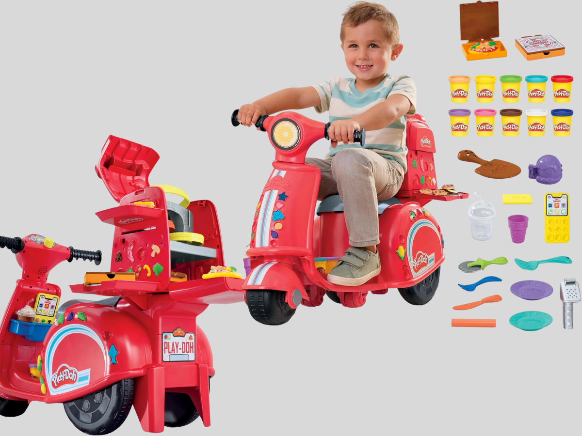 Play Doh Pizza Scooter