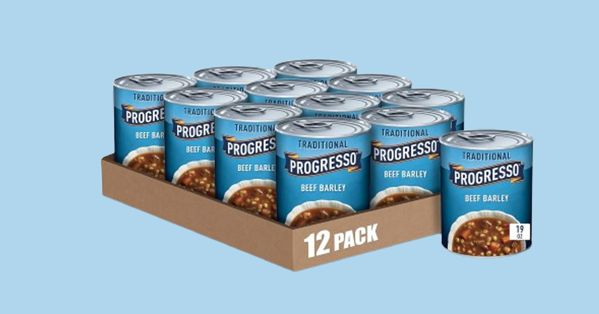 Progresso Traditional Beef Barley Soup 12 Pack Progresso Traditional Beef Barley Soup 12 Pack