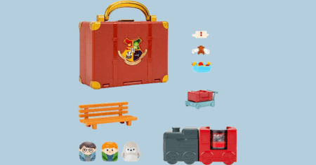 Squish a Longs “Harry Potter” Hogwarts Express Playset