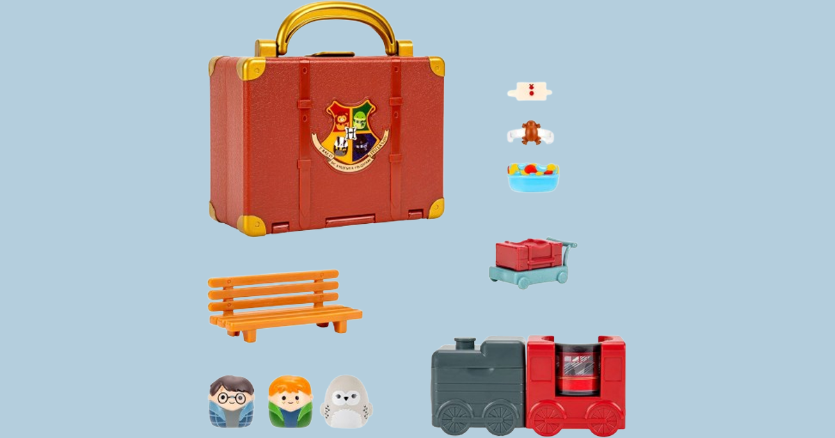 Squish a Longs “Harry Potter” Hogwarts Express Playset