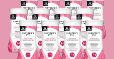 Summer s Eve Sheer Floral Refreshing Daily All Over Feminine Body Wash