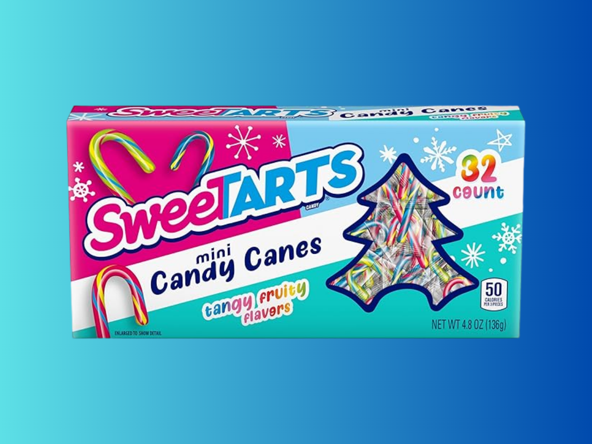 SweeTarts Mini Holiday Candy Canes mini holiday candy canes
