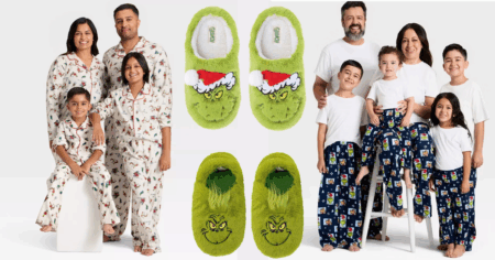 The Grinch Family PJs and Slippers