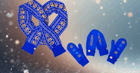 auntie annes sparkleberry smittens free scarf