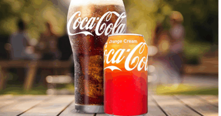 coca cola orange