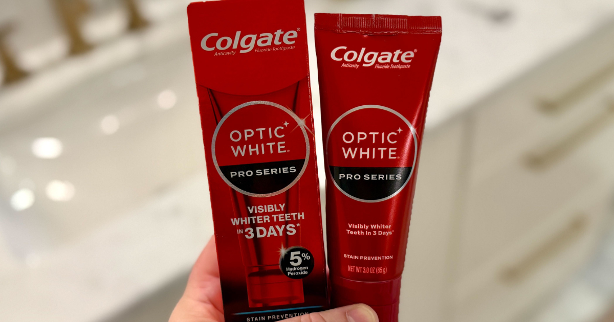 colgate optic white