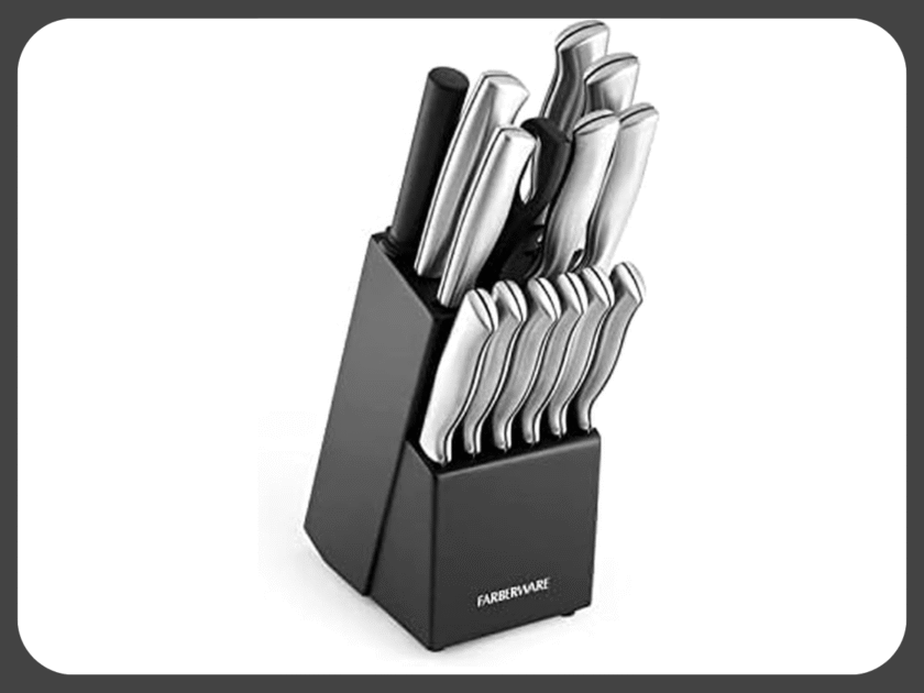 Farberware 15-Piece Kitchen Knife Set Reg