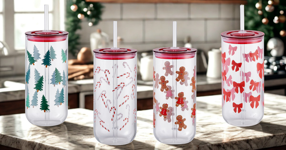 holiday tumblers