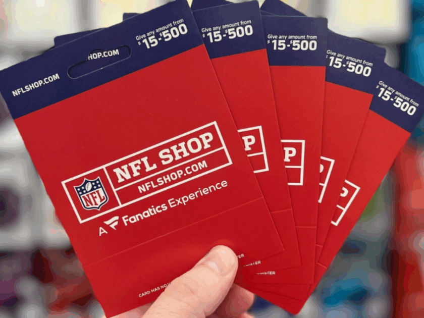 kendall NFL shop gift card