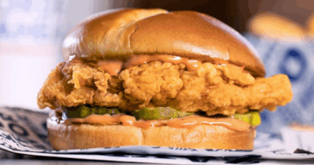 FREE signature sandwich at zaxbys