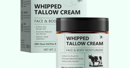 whipped beef tallow moisturizer