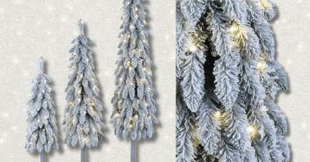 Flocked 60 inch tree lowes