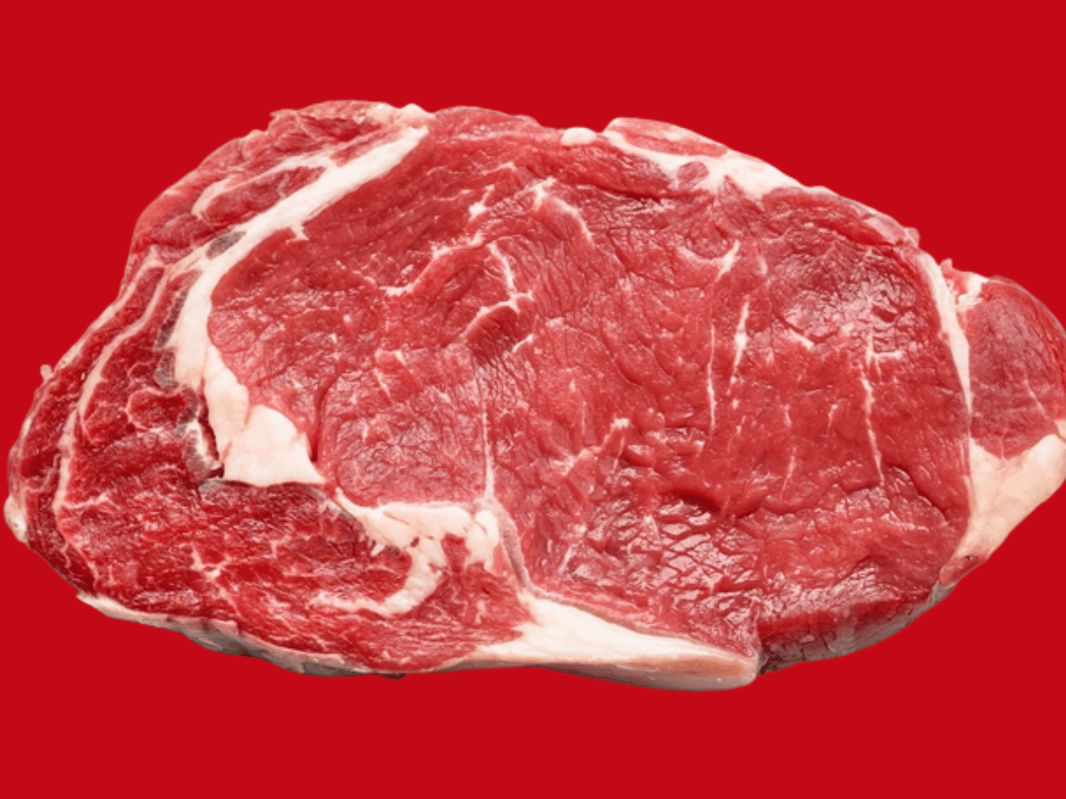 Close up image of a piece of beef
