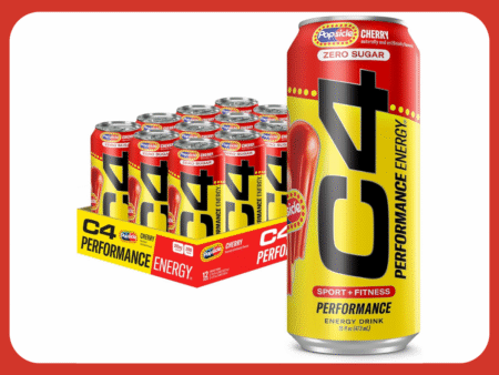 Cellucor C4 Energy Drinks Popsicle Cherry 12 - Pack $11.xx on
