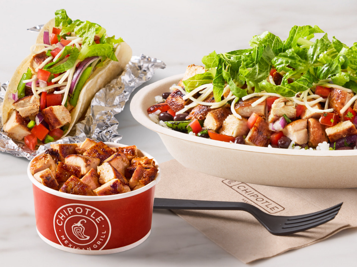 Chipotle Protein Menu Items