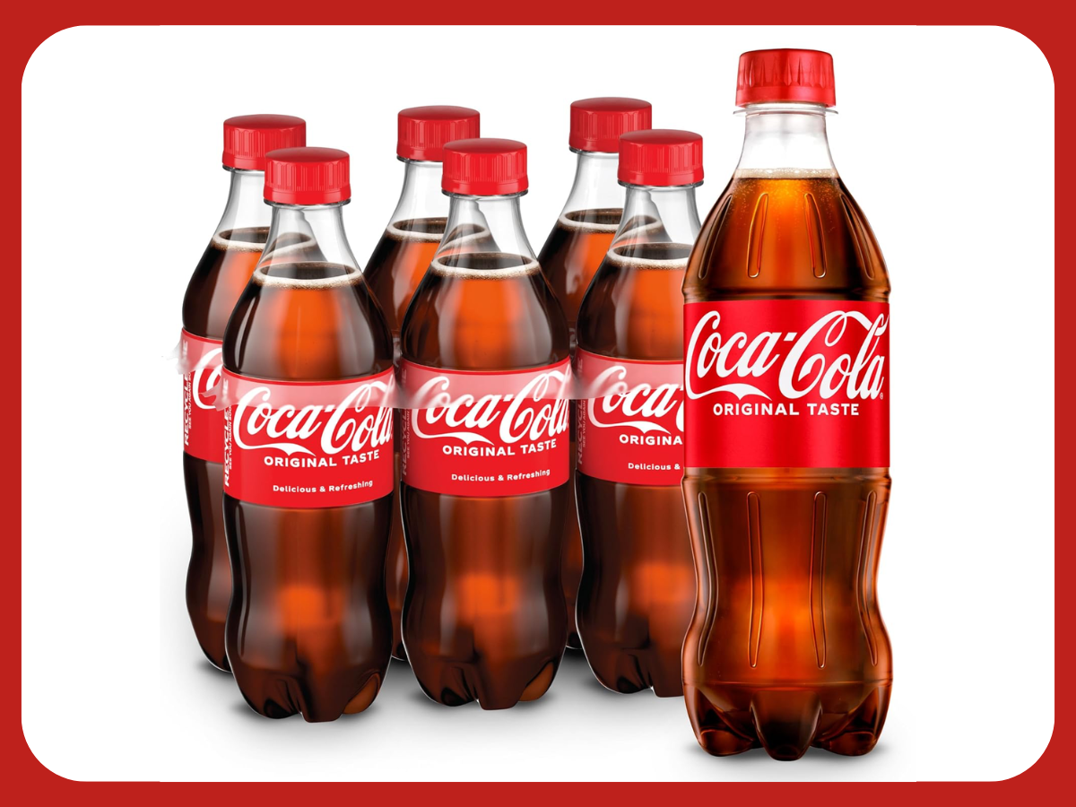 Coca Cola Soda Soft Drink Bottles