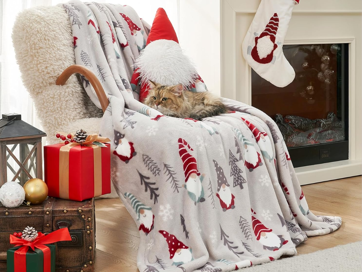 Cozy Bliss Gnome Throw Cozy Bliss Gnome Throw