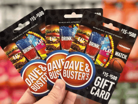 Dave Busters Gift Cards