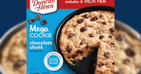 microwave cookie mix instant snack