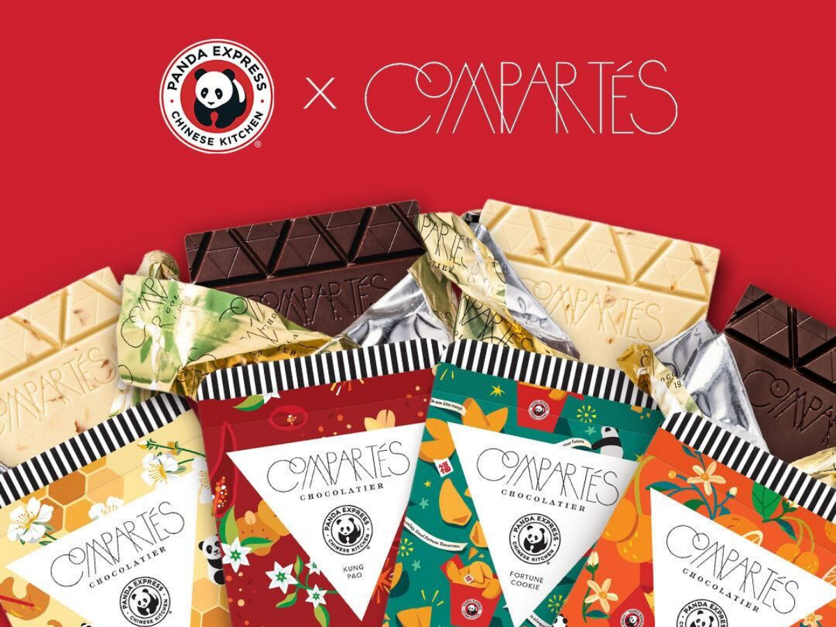 Free Compartés Fortune Cookie Chocolate Bar at Panda Express