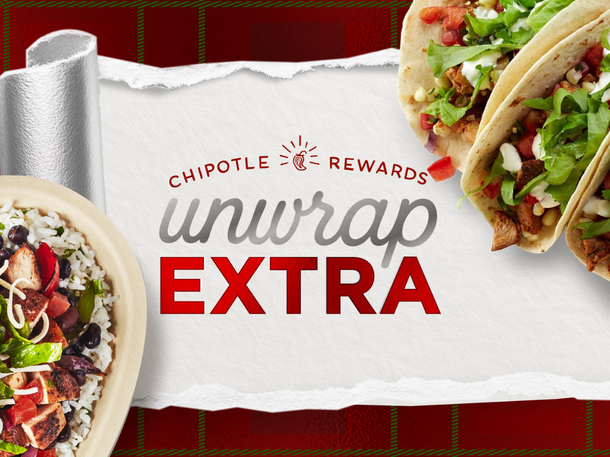 Free Food this December at Chipotle