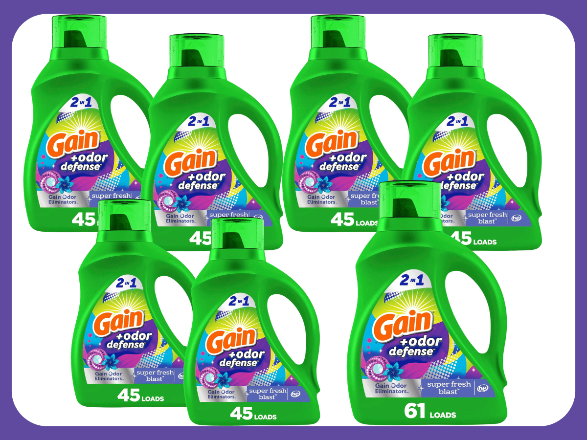 Gain Laundry Detergent Bundle