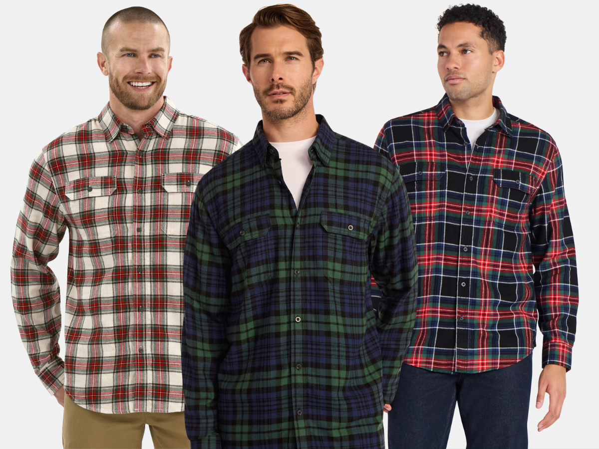 flannels with pockets