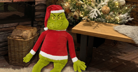 grinch plush christmas