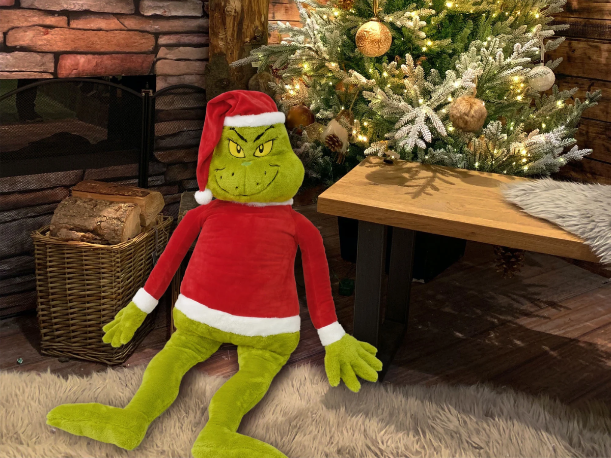 grinch plush christmas